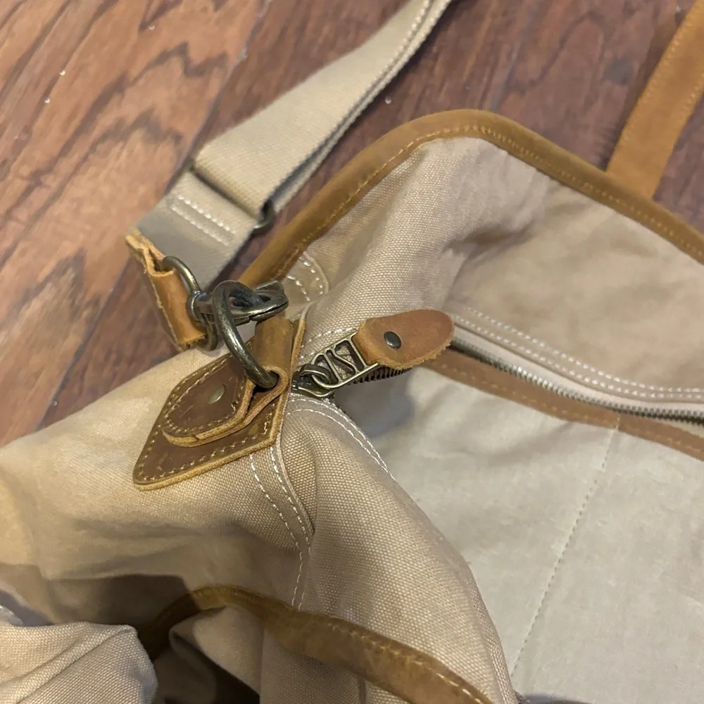 TSD Weekender Tan and Brown Men's Bag